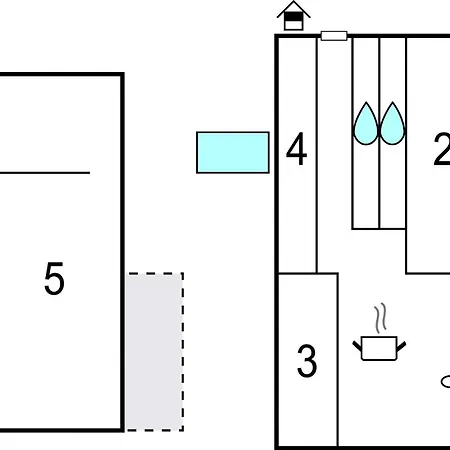 Semesterbostad Pet Friendly In With Kitchen Kornić